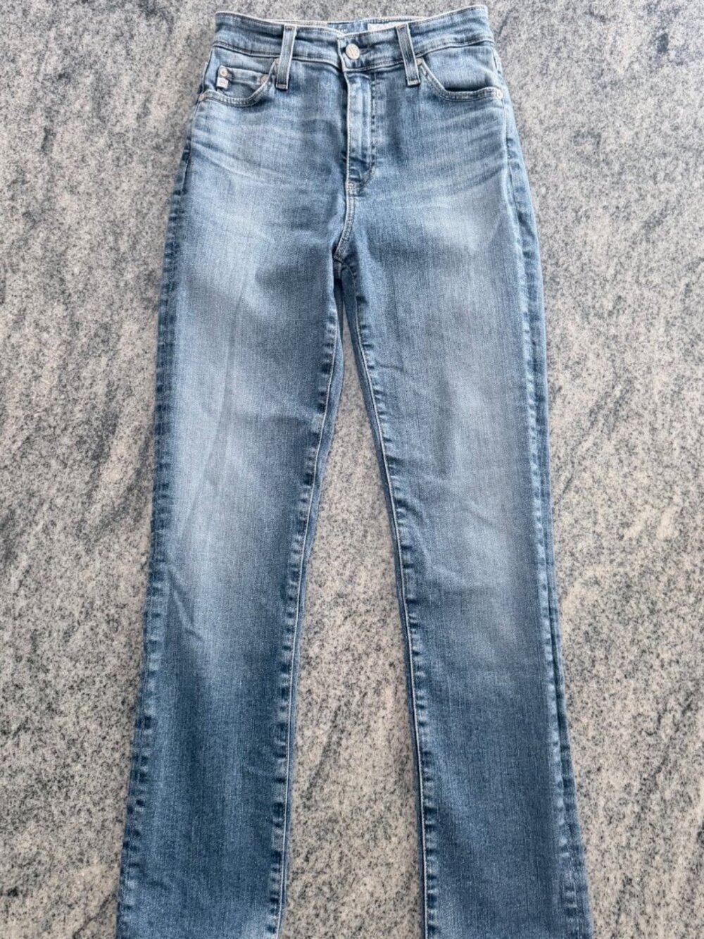 AG Adriano Goldschmied | Mari High Rise Straight Jeans | Size 27R